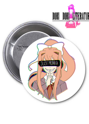 Значок doki doki literature club литературный клуб доки доки ddlc