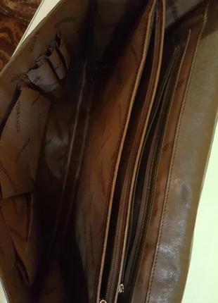 Деловой мужской кожаный портфель arthur&astor original5 фото