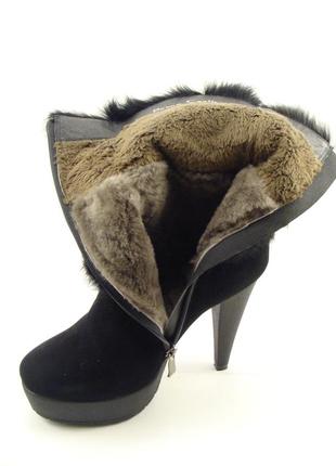 Зима полусапожки натуральная кожа / сапоги ботинки кожаные зимние 36 37 38 распродажа5 фото