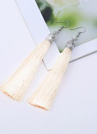 Серьги косточки