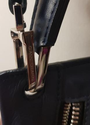 Сумка месенджер gianni chiarini шкіра made in italy почтальйонка5 фото