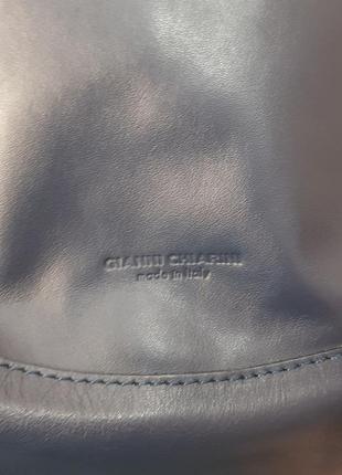 Сумка месенджер gianni chiarini шкіра made in italy почтальйонка6 фото