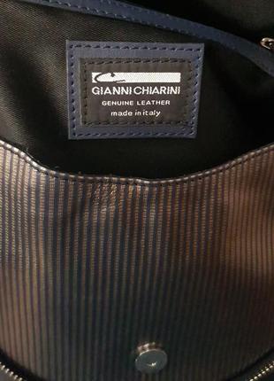 Сумка месенджер gianni chiarini шкіра made in italy почтальйонка7 фото