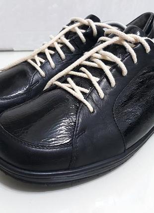 Кожаные брендовые туфли bar р. 40-41 (26,5) /германия