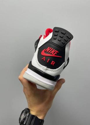 Кросівки nike air jordan 4 retro fire red4 фото