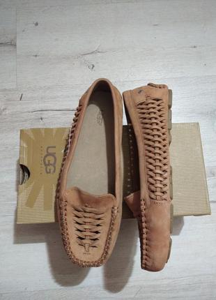 Натур нубук макасины ugg, uk5, евро 38,5, 24,2см