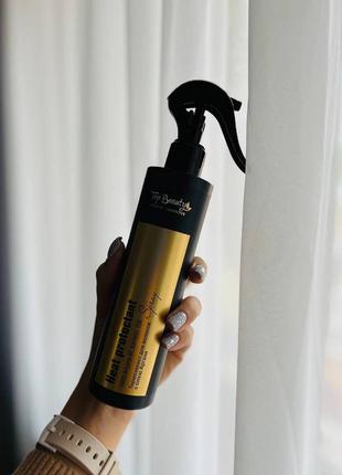 Спрей термозахист для волосся top beauty heat protectant з олією аргани 250 мл