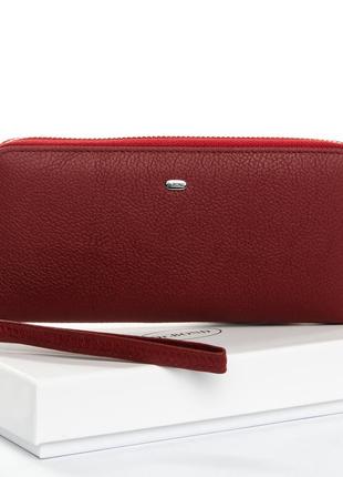 Кошелек classic женский кожа dr. bond w38 wine-red