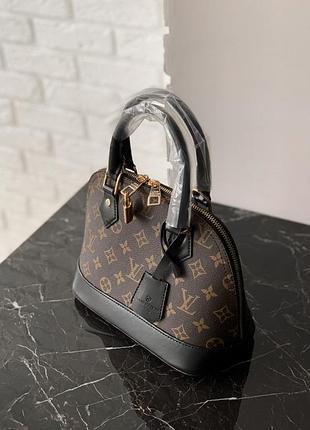 Сумка lv alma brown/black