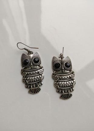 Сережки сови🦉2 фото