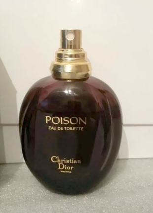 Christian dior poison винтаж 1985г edt💥оригинал распив аромата затест4 фото