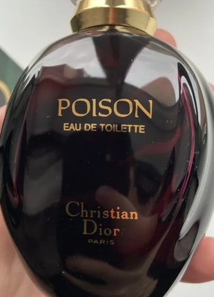 Christian dior poison винтаж 1985г edt💥оригинал распив аромата затест7 фото