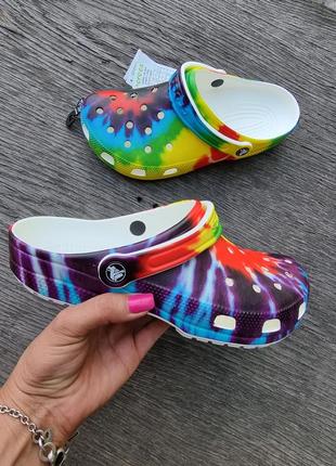 Кольорові сабо crocs classic самі зручні