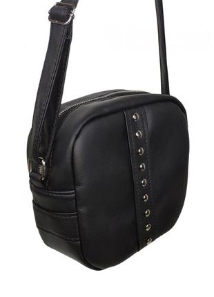 Жіноча сумка кросбоді sambag bale чорна2 фото