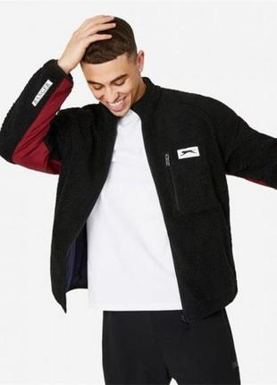 Куртка чоловіча бомбер двосторонній slazenger banger l5 фото