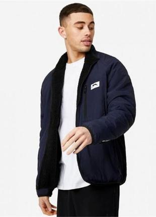 Куртка чоловіча бомбер двосторонній slazenger banger l4 фото