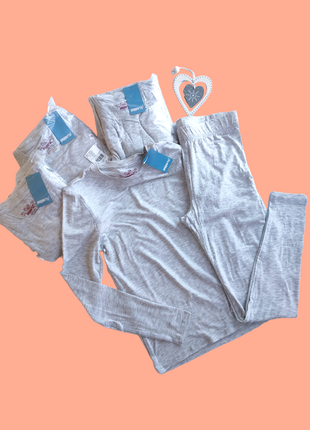 Термо білизна комплект реглан лонгслив і лосіни штани термобілизна pepperts 158, 164  см на 12, 13, 14 років