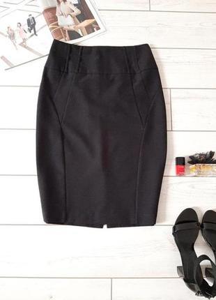 Лаконічна базова спідниця міді олівець..# 649