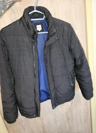 Куртка курточка укороченная короткая дутая деми hugo boss2 фото