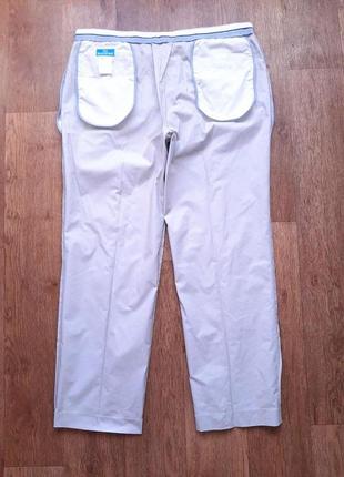 Штани брюки чіноси світлі бежеві кремові marks&spencer w42" l33" summer premium англія6 фото