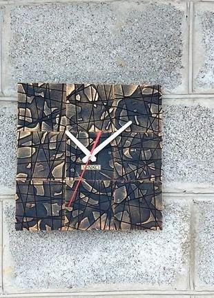 Військовий дерев'яний годинник, сучасний настінний годинник, унікальний настінний годинник