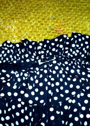 Пижама\ромпер в горошек с открытыми плечами и воланчиками\ бренд marietta5 фото