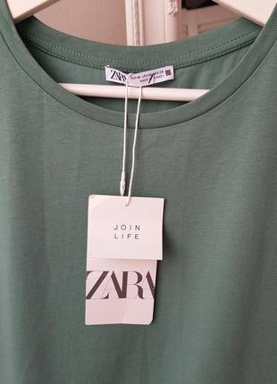 Zara платье с низкими проймами5 фото