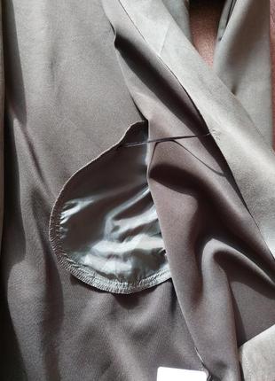 Нереальное замшевое пальто халат на запах кардиган6 фото