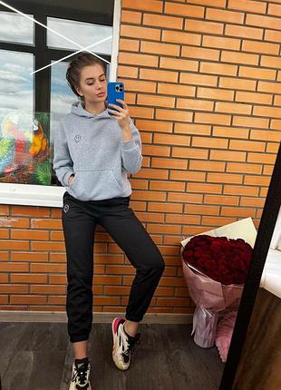 Теплий костюм смайлик