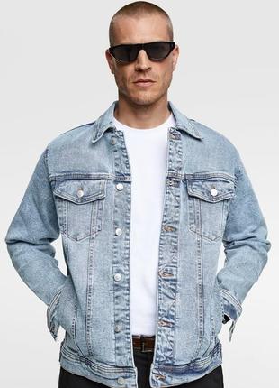 Джинсова куртка zara