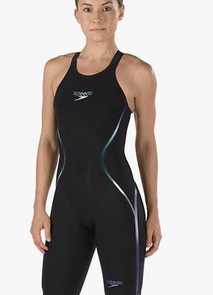 Купальник для змагань speedo fastskin lzr racer x open back kneeskin