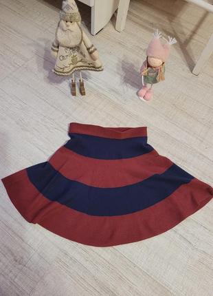 Теплая юбка benetton 6-7лет