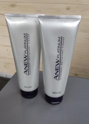 Очищающее средство для лица эйвон avon anew platinum