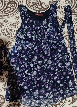 Сукня в квітковий принт 6