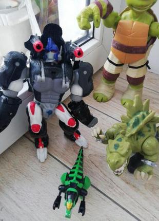 Mattel динозавры, персонажи из мультиков, игрушки для мальчика2 фото
