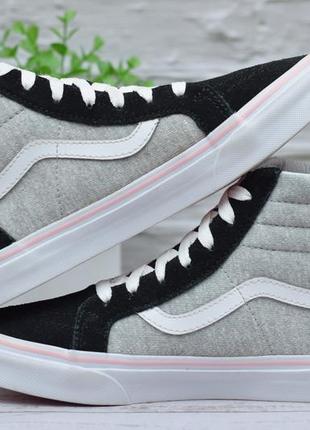 36.5 размер. женские высокие кеды vans old skool, ванс. оригинал6 фото