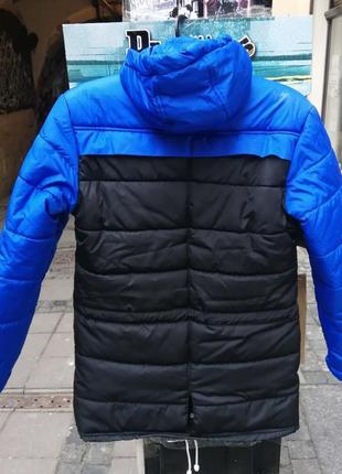 Куртка парку тарас зима new (wind proff) пуховик зимова утепленн довга ястребь4 фото
