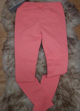 Розовые джинсы скини supersoft4 фото