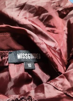 Missguided платье бордо бордовое винное марсала вишневое бургунди гипюр гипюровое5 фото