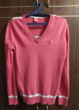 Фирменный пуловер puma