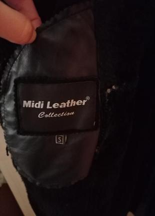 Дублянка midi leather3 фото