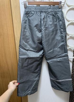 Серые штатный ,зимние штаны,болоневые штаны9 фото