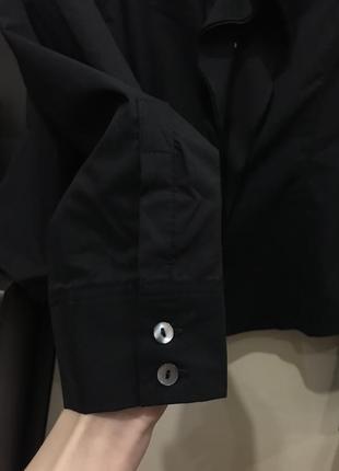 Нова сорочка від дорогого бренду philippe adec у чорному кольорі7 фото
