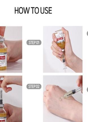 Лифтинг-сыворотка с золотом и прополисом medi-peel lif-tox ampoule