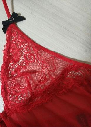 Сексуальная комбинация пеньюар белье сетка кружево lovehoney lingerie р.м5 фото