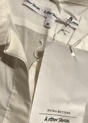 Стильная белая блузка без рукавов, р. 38/м4 фото