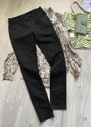 Джинсы в горошек h&m