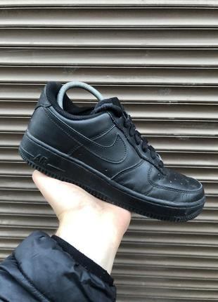 Nike air force 1 07 black 38,5р 24см кросівки оригінал