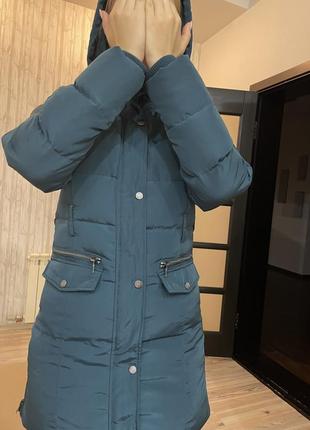 Пуховик куртка пальто 38р.2 фото