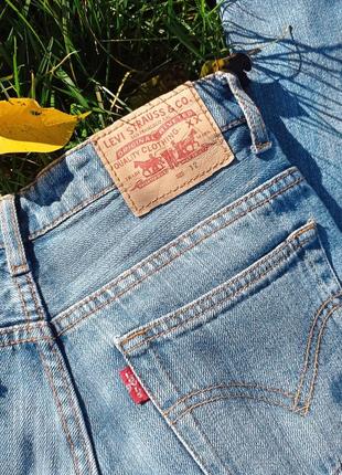 Джинси блакитні  levi's левайси штани xs s4 фото